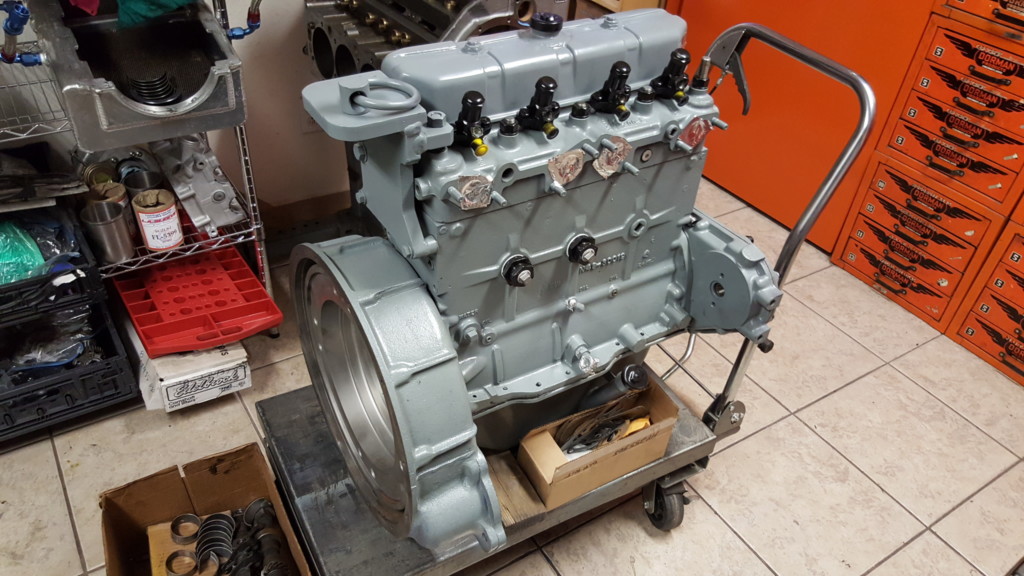 Hercules White 3.7 Liter 4 Cylinder Diesel Engine Machine Work & Engine