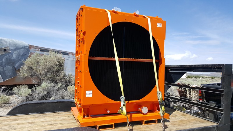 Hitachi EX5500 Shovel Machinery Radiator Repair, Rebuild, and Delivery ...