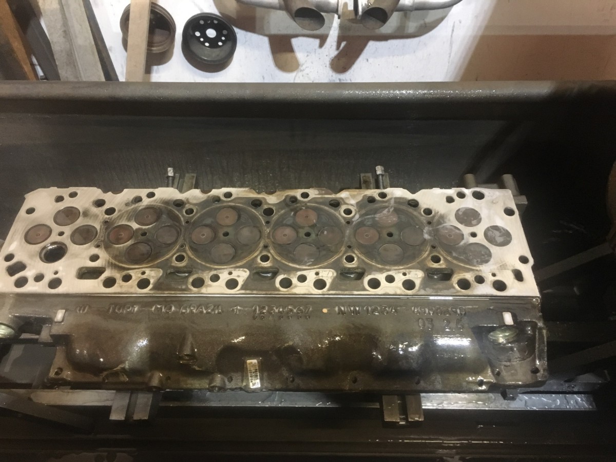 Twenty Four Valve 6.7 Liter B-Series Cummins Diesel Cylinder Head ...