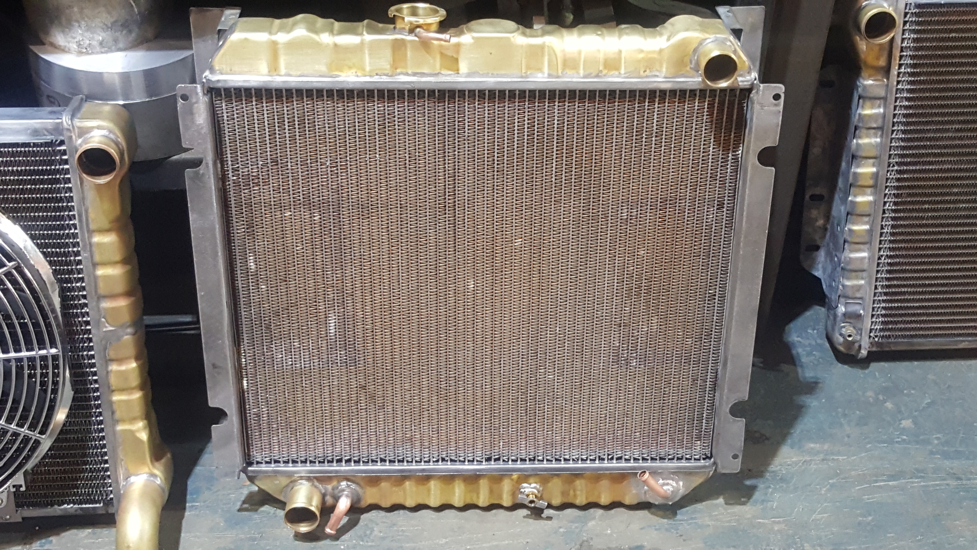 All Metal Copper and Brass High Efficiency Radiator Builds - Motor 