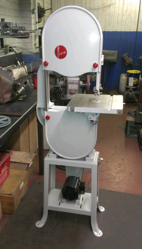 Old Vintage Delta Bandsaw Restoration For Martinez Tools - Motor ...