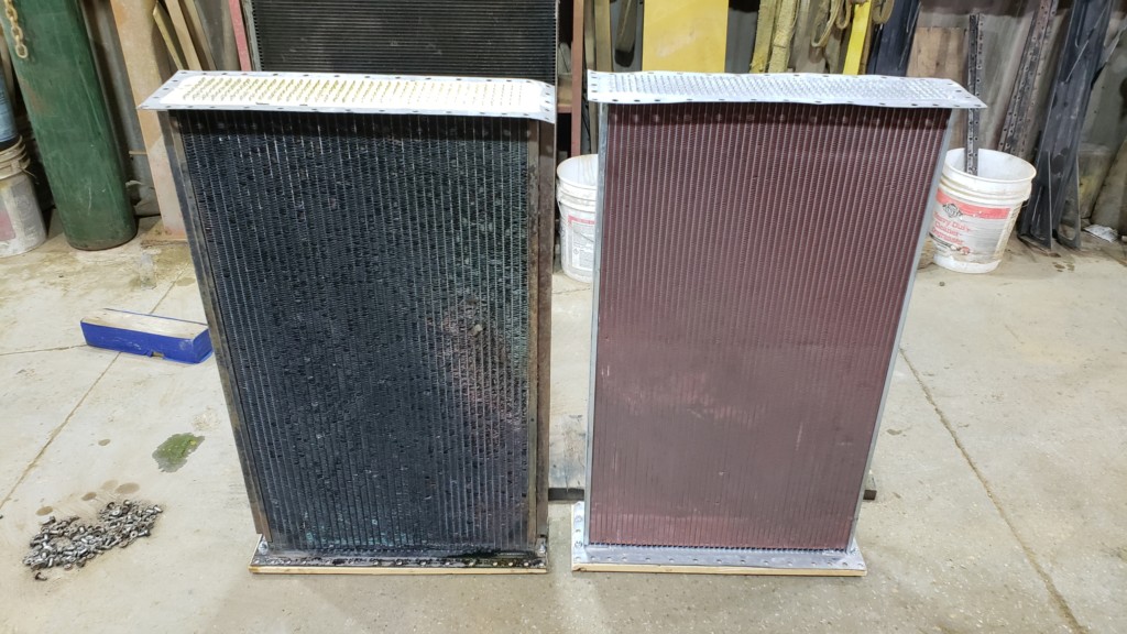 RV Diesel Pusher Motorhome Radiator Repairing and Recoring - Motor ...