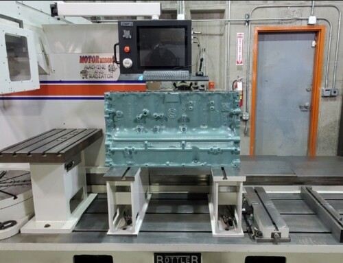 60-Series Detroit DDC Diesel Engine Block Line Boring, Counterboring and Deck Surfacing Machine Work Machining