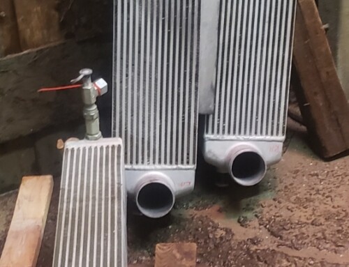 Aluminum Aftercoolers, Charge Air Coolers and Radiators Cleaning, Repairing and Fin Straightening