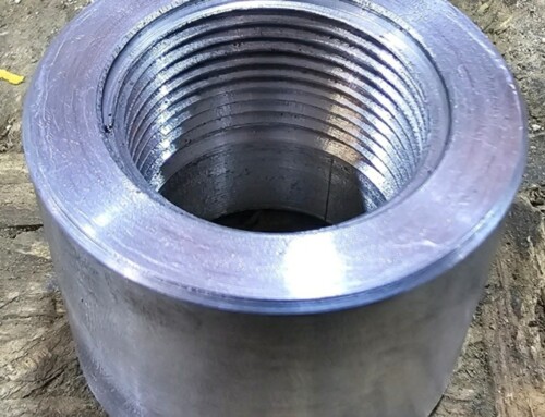 Custom Specialty Machining Of A Threaded Oring Boss Aluminum Hose Connection