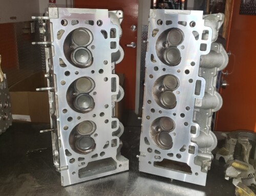 Ford V6 Aluminum Cylinder Heads Gasket Surface Machining On CNC Milling Machine