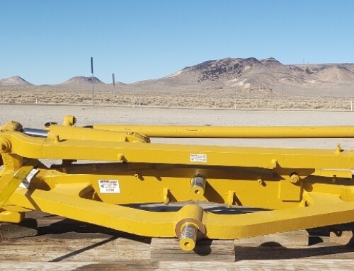 Caterpillar 18M Grader Front End Axle and Hydraulic Steering Cylinders Repair, Machining and Rebuilding Exchange