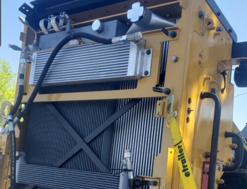Caterpillar 18M Grader Radiator Hardnose Cooling Package Rebuilding