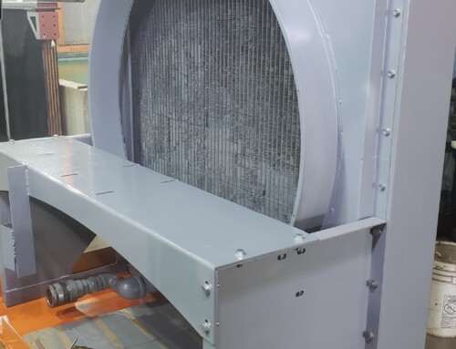 Recycling Center Hydraulic System Remote Oil Cooler Heat Exchanger Cleaning, Flushing and Repairing