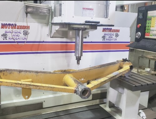 Caterpillar 14M Grader Axle Welding and Machining Repair and Rebuilding