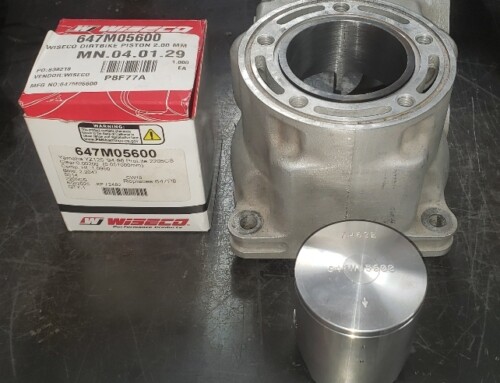 1996 Yamaha YZ125 Two Stroke Cylinder Jug Boring And Honing For Wiseco Forged Piston