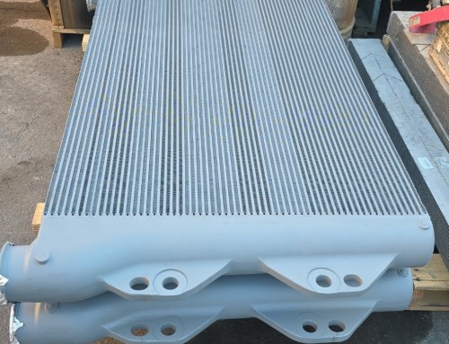 Caterpillar 789D Haul Truck Aluminum Aftercoolers Cleaning and Repairing