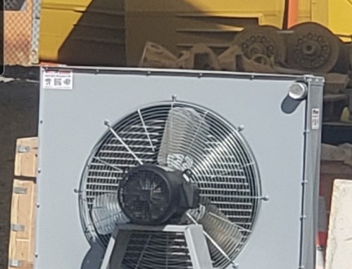 Heavy Duty Stationary Heat Exchanger With Fan and Box Shroud For Mining Mill Crusher