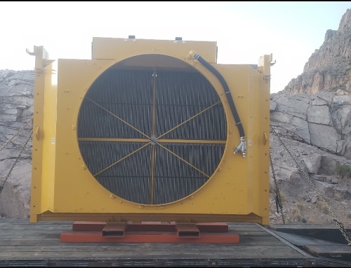 Komatsu 930E-5 Mesabi Aluminum Tube Radiator Repair and Rebuild