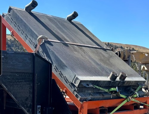 Caterpillar 6060 Shovel Radiator and Intercooler Cooling Stack Assembly Repair and Rebuilding