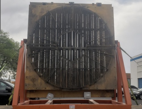 Caterpillar 789C Haul Truck Folded Core Radiator Repairing and Rebuilding