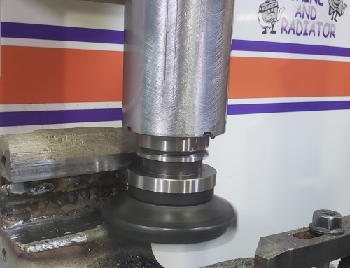 Caterpillar 18M Grader Blade Hanger Bore Repair and Slot Machining and Welding Repair