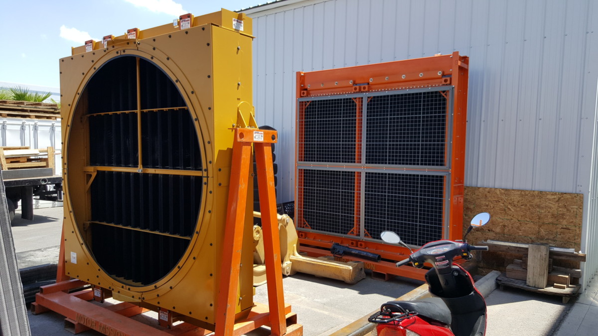 Atlas Copco Pit Viper 351 Drill Rig Mechanically Bonded Radiator ...