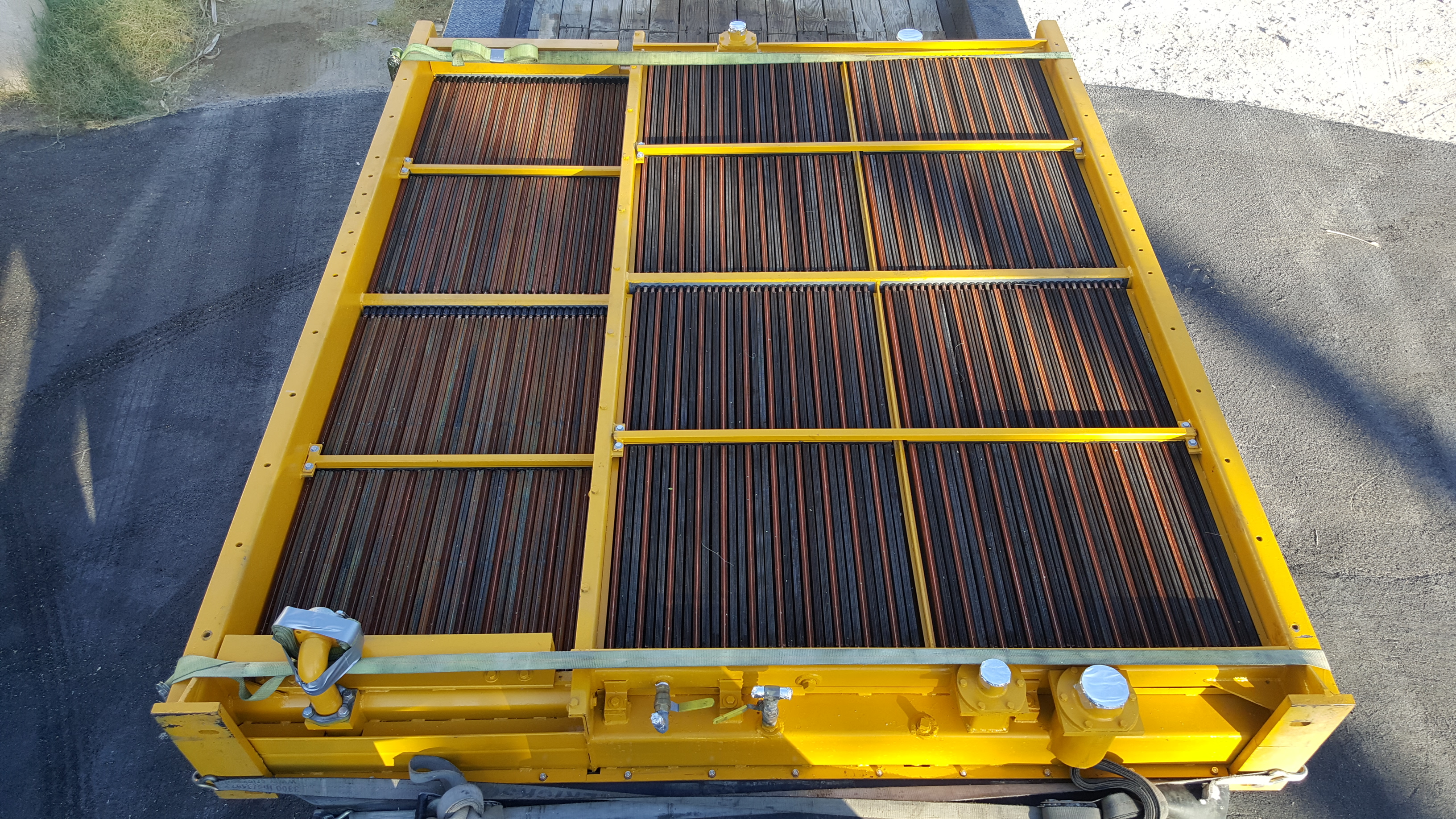 Cover Radiator Loader R1600 LeTourneau L1850 Loader Mesabi L&M Radiator and Oil Cooler Overhaul ...
